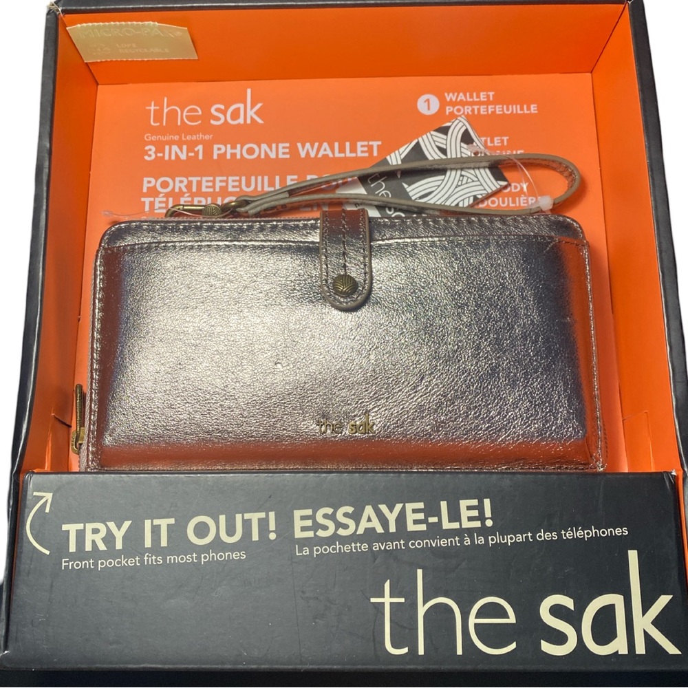 The Sak Brown 3-in-1 Phone Wallet
